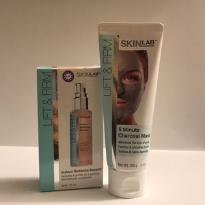 SkinLab radiance booster and charcoal mask duo